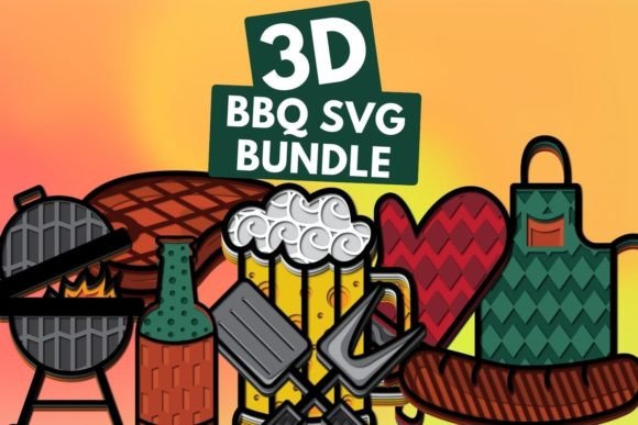 3D BBQ SVG Bundle: A Publisher’s Review of 3D SVG Shapes for Content