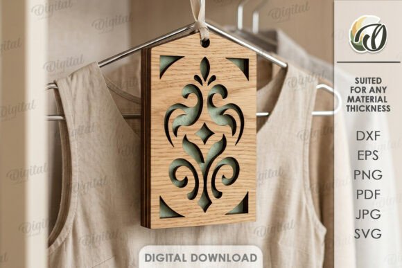3D Closet Sachet Laser Cut: A Stylish Design Asset for Home Decor Projects