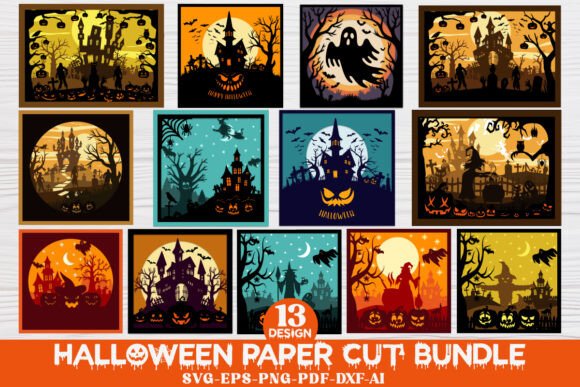 3D Halloween Shadow Box SVG Bundle Review