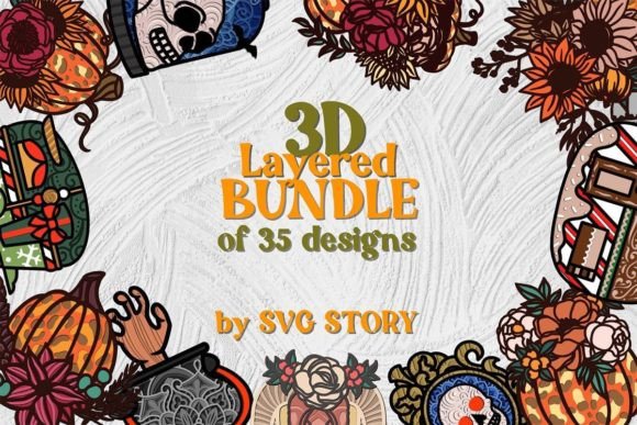 3D Layered Bundle of 35 Designs: A Marketer’s Review