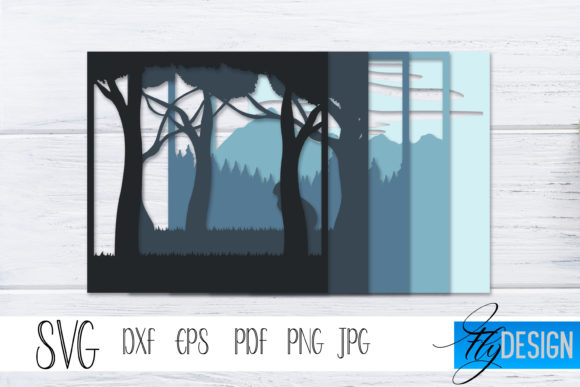 3d Layered SVG. Shadowbox Nature 7: A Designerβs Review for Small Business Branding