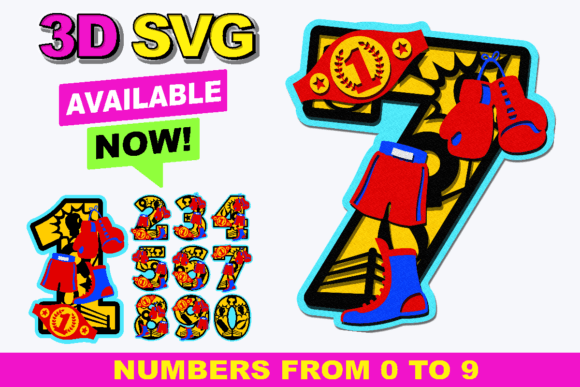 Boxing Numbers 3D SVG: A Designer’s Review for Real Embroidery Projects