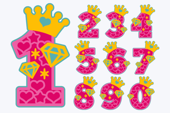 Princess 3D Numbers: A Designer’s Review for Graphics and Crafts Projects
