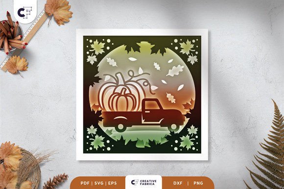 Review: Fall Pumpkin 3D Shadow Box Embroidery