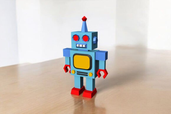 Robot Figure - 3d Model Review for Modern Shapes